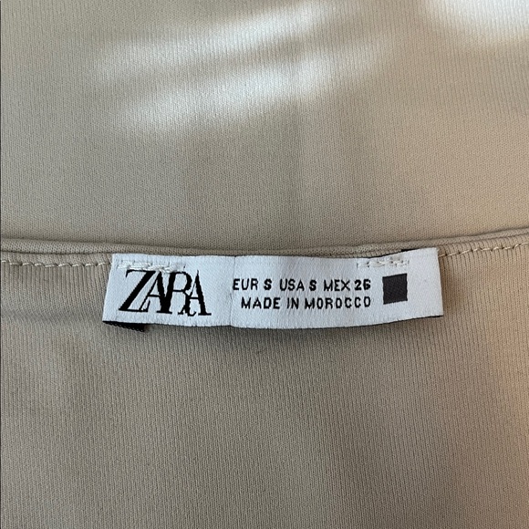 Zara Beige Tank Top - Picture 3 of 3